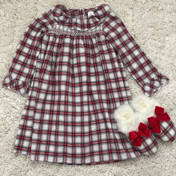 Janie&Jack Good Night Nightgown & Slippers - Picture 1 of 11